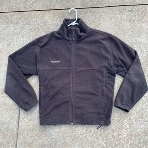 Columbia Black fleece jacket
